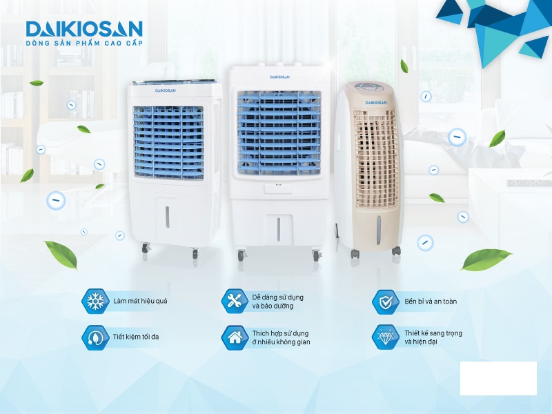 tính năng nổi trội của máy daikiosan dka-05000e
