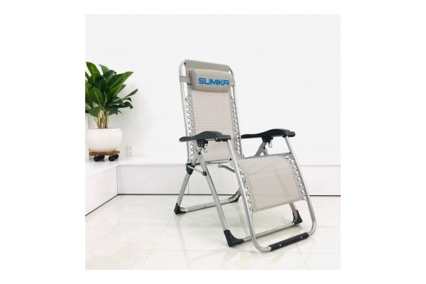 Ghế xếp thư giãn Sumika 179 (Màu xám)
