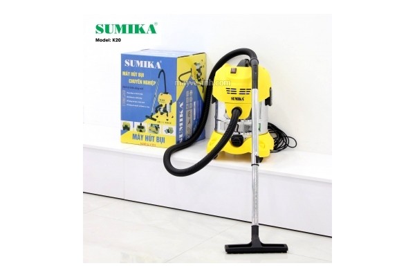 Máy hút bụi hút nước Sumika K20 - 1600W, Lọc HEPA